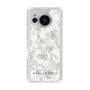 Slim Protection Case［ MERCURYDUO - NuanceFlower - White ］