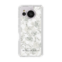 Slim Protection Case［ MERCURYDUO - NuanceFlower - White ］
