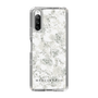 Slim Protection Case［ MERCURYDUO - NuanceFlower - White ］