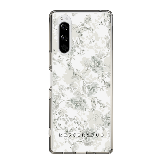 Slim Protection Case［ MERCURYDUO - NuanceFlower - White ］