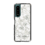 Slim Protection Case［ MERCURYDUO - NuanceFlower - White ］
