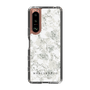 Slim Protection Case［ MERCURYDUO - NuanceFlower - White ］