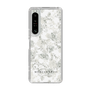 Slim Protection Case［ MERCURYDUO - NuanceFlower - White ］