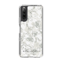 Slim Protection Case［ MERCURYDUO - NuanceFlower - White ］