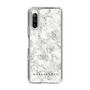 Slim Protection Case［ MERCURYDUO - NuanceFlower - White ］