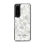 Slim Protection Case［ MERCURYDUO - NuanceFlower - White ］