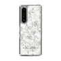 Slim Protection Case［ MERCURYDUO - NuanceFlower - White ］