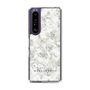 Slim Protection Case［ MERCURYDUO - NuanceFlower - White ］