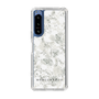 Slim Protection Case［ MERCURYDUO - NuanceFlower - White ］