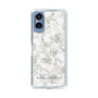 Slim Protection Case［ MERCURYDUO - NuanceFlower - White ］