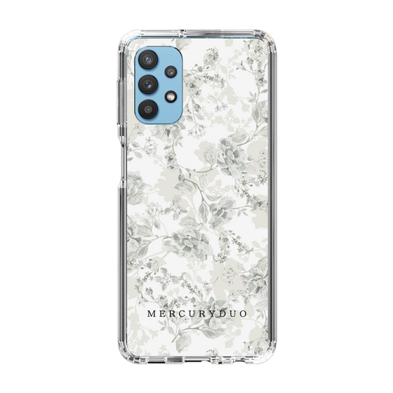 Slim Protection Case［ MERCURYDUO - NuanceFlower - White ］
