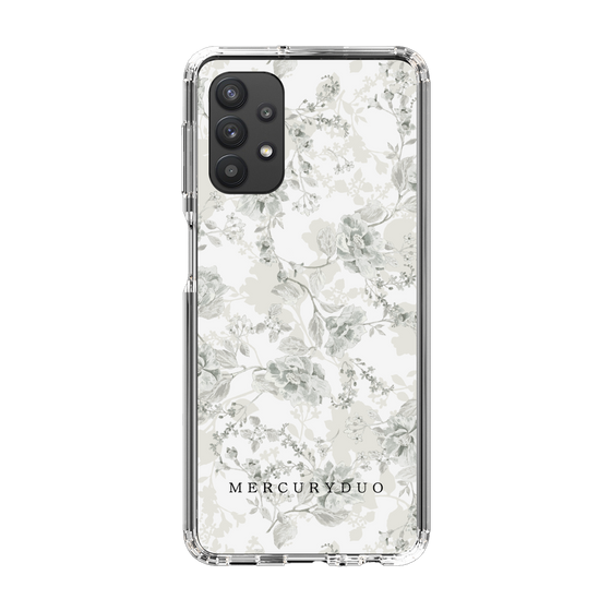 Slim Protection Case［ MERCURYDUO - NuanceFlower - White ］