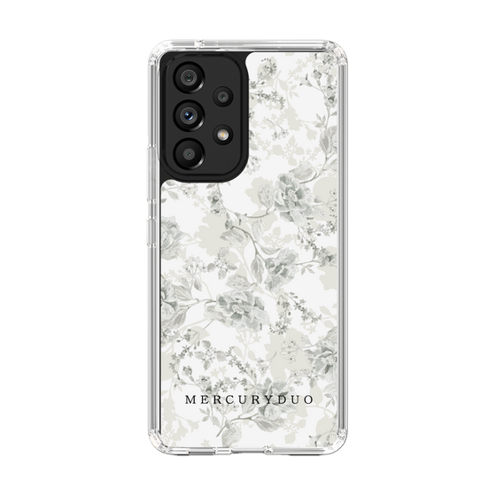 Slim Protection Case［ MERCURYDUO - NuanceFlower - White ］