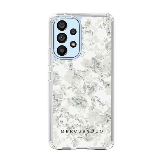 Slim Protection Case［ MERCURYDUO - NuanceFlower - White ］