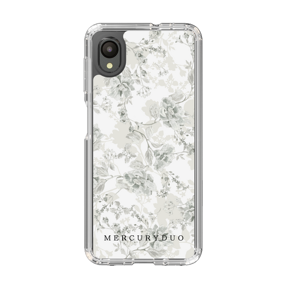 Slim Protection Case［ MERCURYDUO - NuanceFlower - White ］