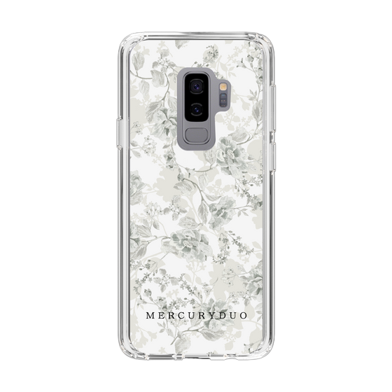 Slim Protection Case［ MERCURYDUO - NuanceFlower - White ］