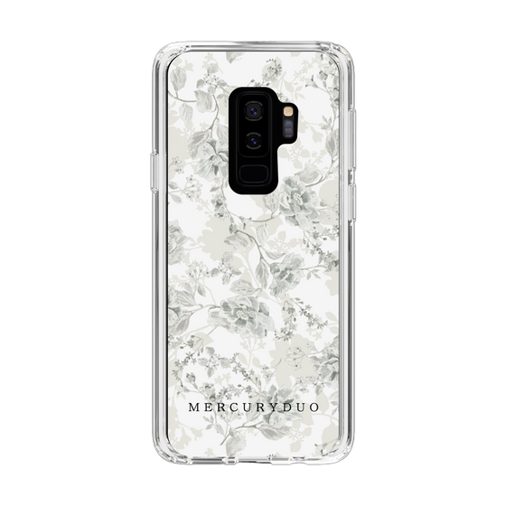 Slim Protection Case［ MERCURYDUO - NuanceFlower - White ］