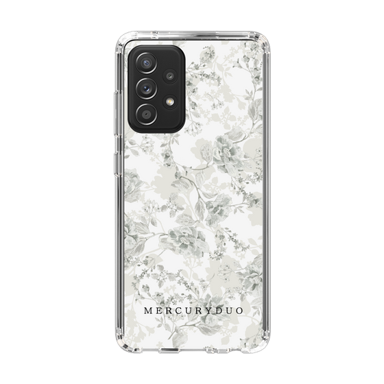 Slim Protection Case［ MERCURYDUO - NuanceFlower - White ］