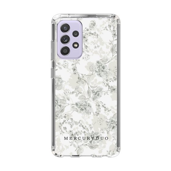 Slim Protection Case［ MERCURYDUO - NuanceFlower - White ］