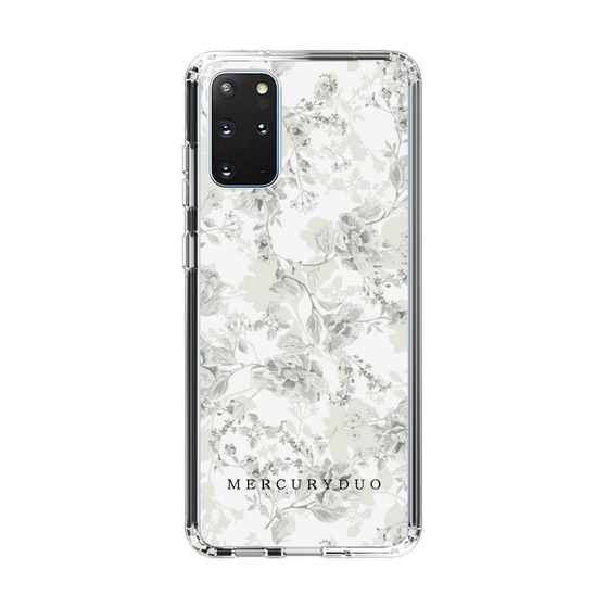 Slim Protection Case［ MERCURYDUO - NuanceFlower - White ］