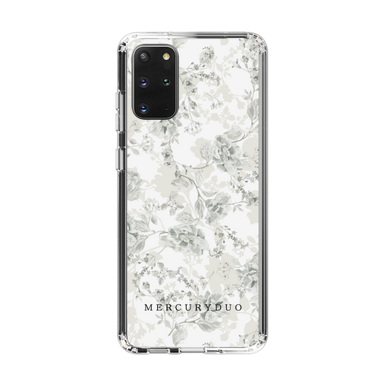 Slim Protection Case［ MERCURYDUO - NuanceFlower - White ］