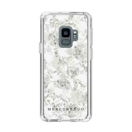 Slim Protection Case［ MERCURYDUO - NuanceFlower - White ］