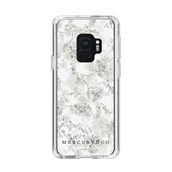 Slim Protection Case［ MERCURYDUO - NuanceFlower - White ］