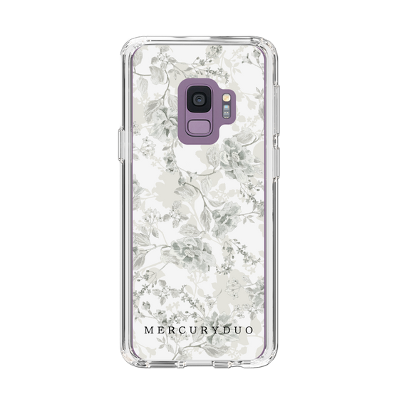 Slim Protection Case［ MERCURYDUO - NuanceFlower - White ］