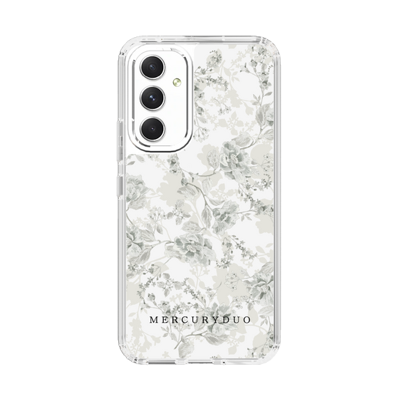 Slim Protection Case［ MERCURYDUO - NuanceFlower - White ］