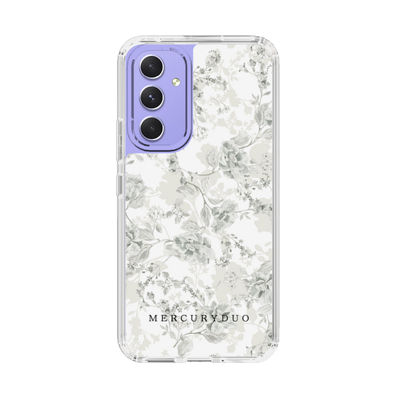 Slim Protection Case［ MERCURYDUO - NuanceFlower - White ］