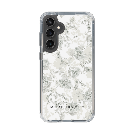 Slim Protection Case［ MERCURYDUO - NuanceFlower - White ］