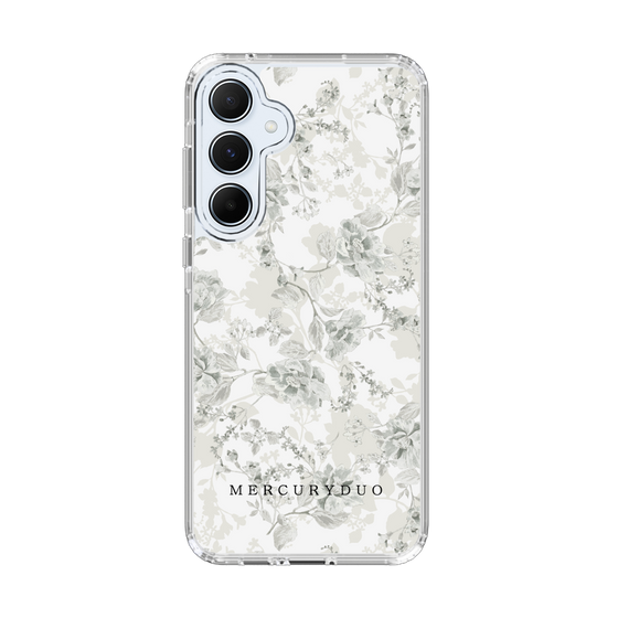 Slim Protection Case［ MERCURYDUO - NuanceFlower - White ］