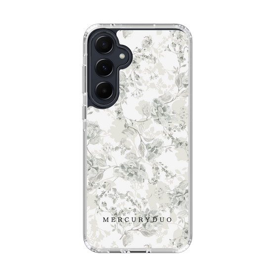 Slim Protection Case［ MERCURYDUO - NuanceFlower - White ］