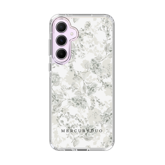 Slim Protection Case［ MERCURYDUO - NuanceFlower - White ］