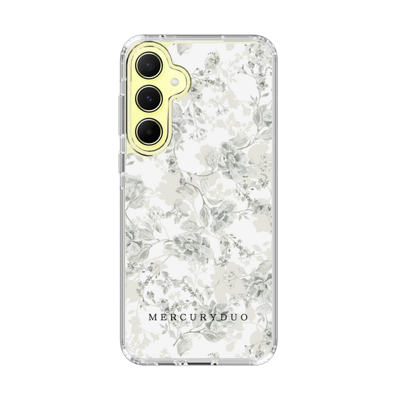 Slim Protection Case［ MERCURYDUO - NuanceFlower - White ］
