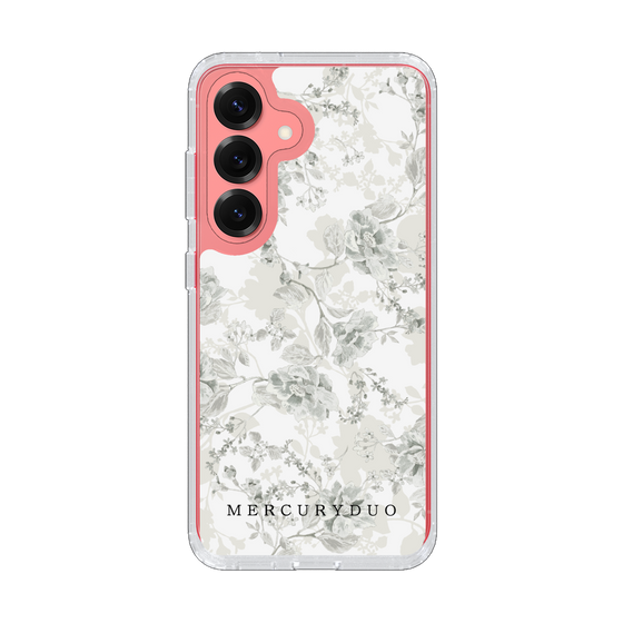 Slim Protection Case［ MERCURYDUO - NuanceFlower - White ］