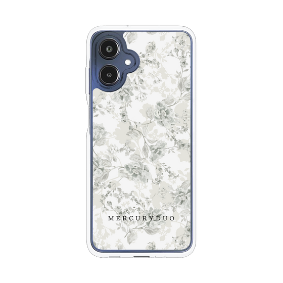Slim Protection Case［ MERCURYDUO - NuanceFlower - White ］