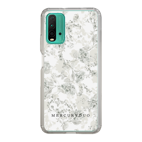 Slim Protection Case［ MERCURYDUO - NuanceFlower - White ］