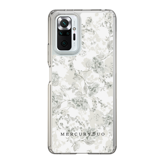 Slim Protection Case［ MERCURYDUO - NuanceFlower - White ］