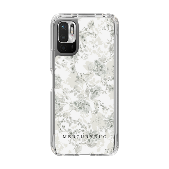 Slim Protection Case［ MERCURYDUO - NuanceFlower - White ］