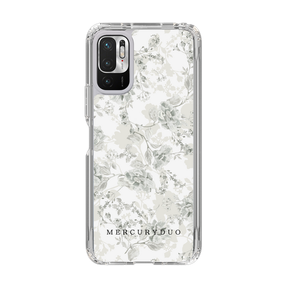 Slim Protection Case［ MERCURYDUO - NuanceFlower - White ］