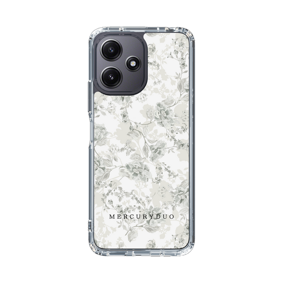 Slim Protection Case［ MERCURYDUO - NuanceFlower - White ］