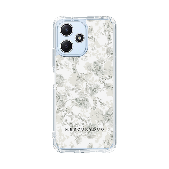 Slim Protection Case［ MERCURYDUO - NuanceFlower - White ］