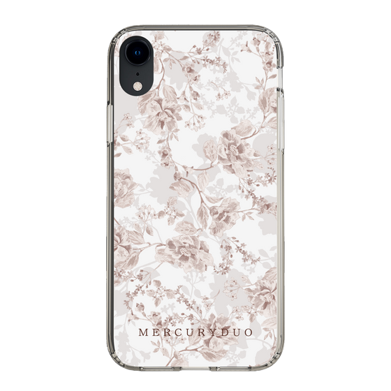Slim Protection Case［ MERCURYDUO - NuanceFlower - Beige ］