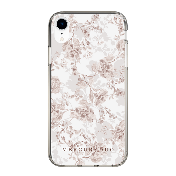 Slim Protection Case［ MERCURYDUO - NuanceFlower - Beige ］