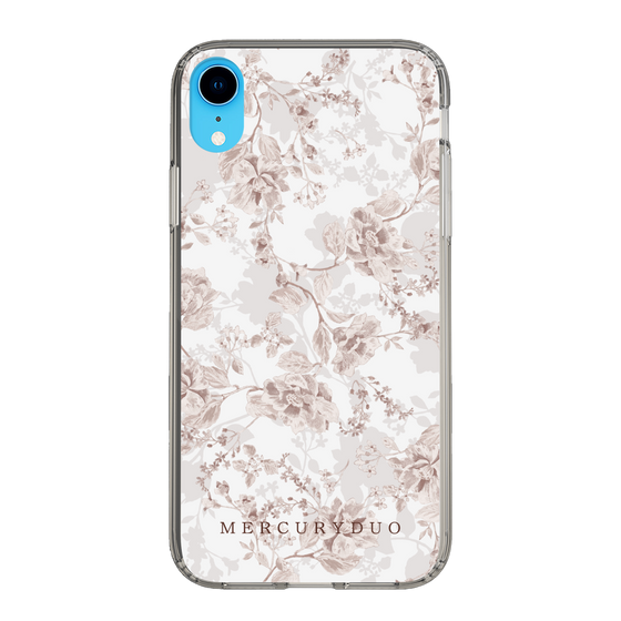 Slim Protection Case［ MERCURYDUO - NuanceFlower - Beige ］
