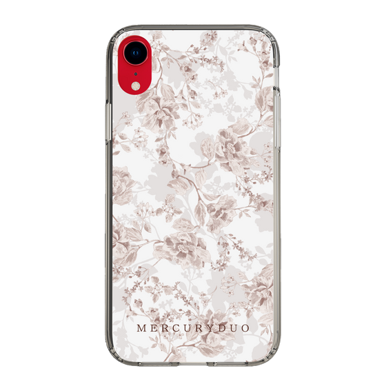 Slim Protection Case［ MERCURYDUO - NuanceFlower - Beige ］