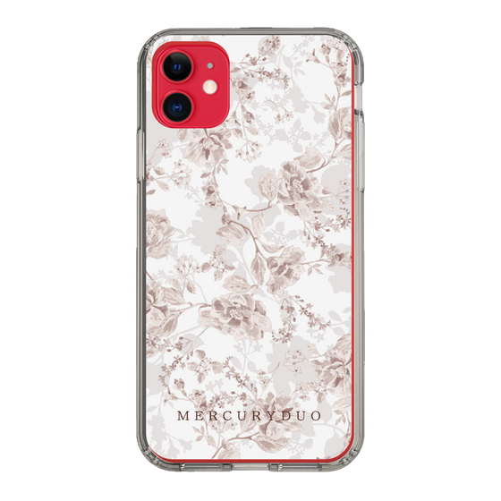 Slim Protection Case［ MERCURYDUO - NuanceFlower - Beige ］