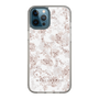 Slim Protection Case［ MERCURYDUO - NuanceFlower - Beige ］