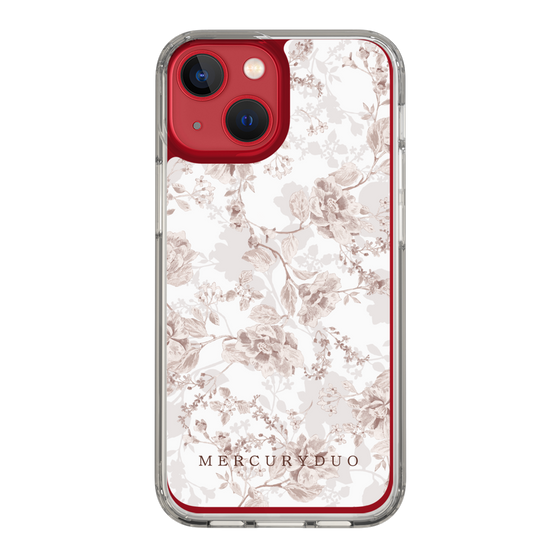Slim Protection Case［ MERCURYDUO - NuanceFlower - Beige ］